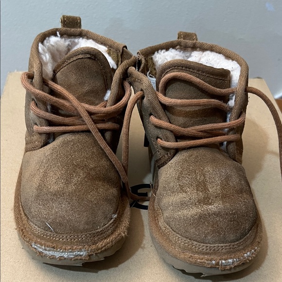 UGG Tan Kids Boots Size 10 - Picture 2 of 7